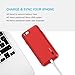 iPhone 6S / 6 Battery Case - ZeeHoo Ultra Slim Extended Battery Case with High Capacity 2000 mAh for iPhone 6S / 6-4.7 inch (Build-in Magnetic Metal for Car Phone Mount Holder) (Red)