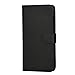 LG V10 Case, Abacus24-7 Leather Wallet with Flip Cover and Stand, Black
