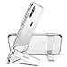 ESR Metal Kickstand Case for iPhone Xs Max, [Vertical and Horizontal Stand] [Reinforced Drop Protection] Flexible Soft TPU for iPhone 6.5 inch(2018)(Jelly Clear)