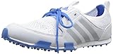 adidas Women's W CC Ballerina II Golf Shoe, Running White/Silver Metallic/Chambray, 6 M US