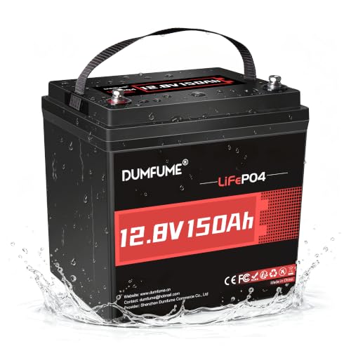 dumfume 12V 150Ah LiFePO4 Battery