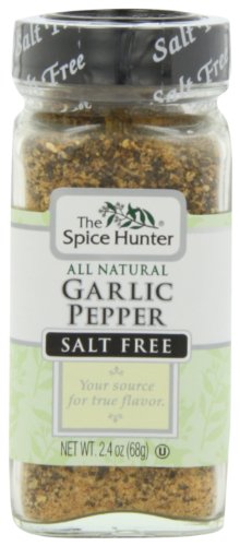 The Spice Hunter Pepper, Garlic Blend, 2.4-Ounce Jar