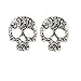 Skeleton Earring Retro Skull Earring Carved Hollow Shaped Earrings Women Jewelry For Party
