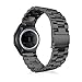 Samsung Gear S2 Classic R732 Bands, Fose Stainless Steel Metal Watch Srap Business Replacement Wrist Band for Samsung Galaxy Gear S2 Classic SM-R732 & SM-R736 SmartWatch - Black