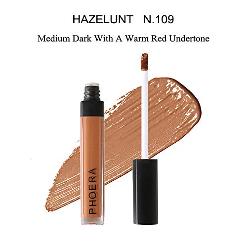 shamrock58 PHOERA 10 Color Liquid Concealer Moisturizer Conceal HD High Definition Foundation (I)