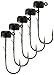 Z-MAN Finesse Shroom Z Jig, 1/20 oz, Black (FJH120-02PK5)