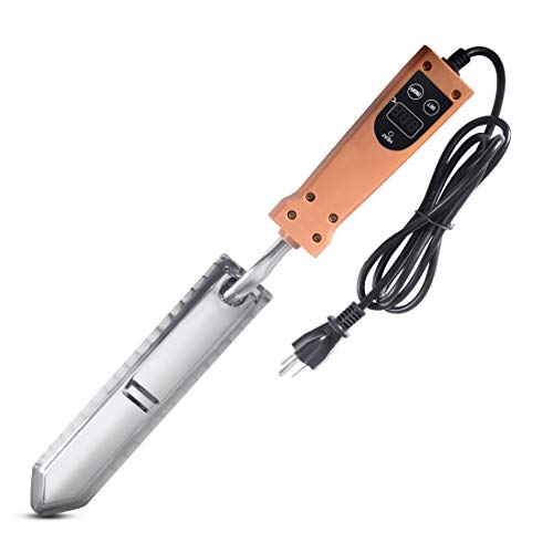 UMLIFE Uncapping Knife, Stainless Steel Electric Beekeeping Scraper Honey Cutter Tool, Constant Temperature Heating with Thermostat