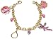 JOY TOY 118073 Mia and Me Bracelet with Metal Pendants on Backer Card