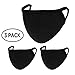 3 Pack Unisex Anti Dust Face Mouth Mask - Do Not Guaranteed but can Help Protect Against Spreading Germs. This Face Mask for Cycling/Camping Travel - 100% Cotton, Reusable Made In USA