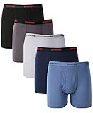 Dimore® Men's Classic Cotton Stretch Underwear Boxer Briefs Shorts Underwear 5-Pack