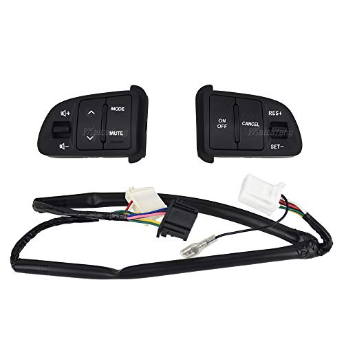 Steering Pad Audio Cruise Remote Control Switch with Extension Wire for Kia Sportage 2011-2014