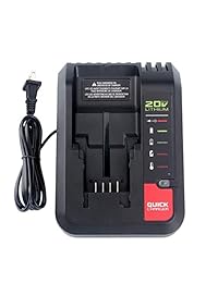 Lasica Cargador PCC692L PCC691L para Cable de Porter 20V MAX Batería de iones de litio Negro + Decker 20V MAX Batería de litio