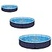 KOPEKS Outdoor Swimming Pool Bathing Tub - Portable Foldable - Ideal for Pets - XL 63