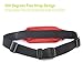 Gear Beast Running Belt Fanny Pack Waist Bag, ID Key, Slim Adjustable Sport & Travel Pack Cell Phone Case Holder Fits iPhone X Xr Xs Max 8 7 6s 6 Plus Galaxy S10+ S10 S9 S9 Plus S8 S8+ Note 10+ 10 9 8