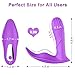Sucking Vibrator Wearable Vibrator, PALOQUETH Clitoral Stimulator Personal G Spot Dildo Vibrator for Women 10 Suctions& Vibrations Modes, Rechargeable Waterproof 2 in 1 Sucking Sex Toy