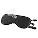 ipinkoo Natural Silk Sleep Mask - Super Smooth and Soft Eye Mask with Double Adjustable Strap - Blocks Light When You Nap Any Position,Blindfold Eyeshade for Men Women,Sleeping Aid,Meditation