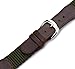 Hadley-Roma 20mm 'Men's' Leather Watch Strap, Color:Green (Model: MSM866RAB200)