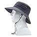 Outdoor Safari Boonie Fishing Hat, Mesh Wide Brim Bucket Summer Hat, Waterproof Sun Protection Camping Hiking Beach Sun Caps, Quick-Dry Adjustable Packable Comfort Sun Hat Gardening Cowboy Men Women