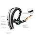 Bluetooth Headset, Wireless Bluetooth 4.1 Earpiece Earphones Headphones with Noise Reduction, Hands Free w/ Mic for Office/Business/Workout/Driver/Trucker by Aumo
