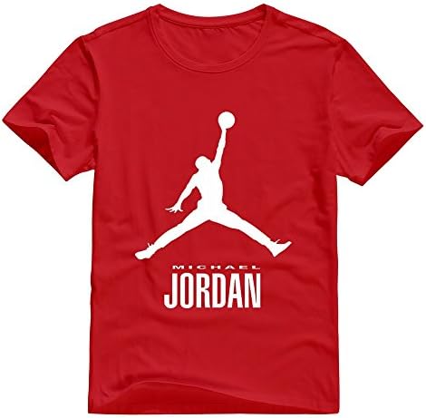 Michael Jordan Mens T Shirt Short Sleeve Red XXL By EAPIS