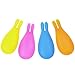 Cosmos Pack of 4 Assorted Colors Rabbit Shape Silicone Tea Bag Holder Clip for Cup Mug