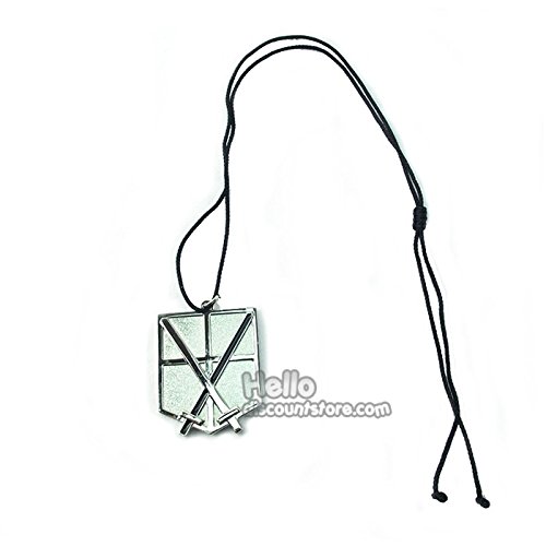 Attack on Titan Shingeki no Kyojin Cosplay Prop Necklace