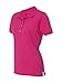 Jerzees Ladies' 5.6 oz. SpotShield™ Jersey Polo M CYBER PINK
