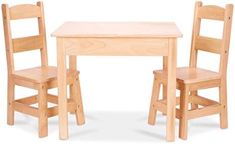 kiddies wooden table and chairs