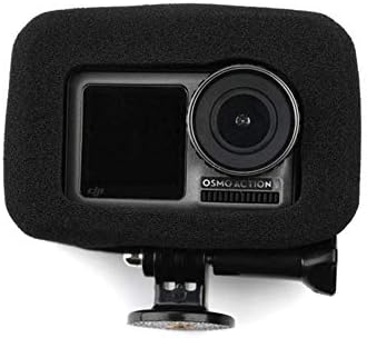 Hensych High Density Windproof Sponge for DJI Osmo Action Microphone,Wind Noise Reduction Sponge Foam Cover for DJI OSMO Action Camera