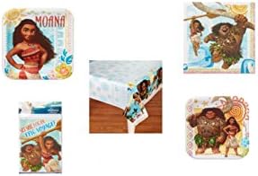 Disney Princess Moana Party Supply Set ~ Party of 8