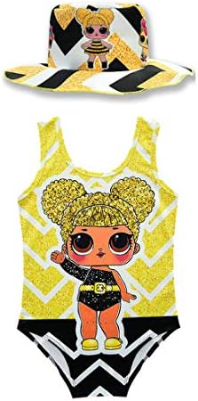 LOL Swimwear Surprise Doll Girls One-Piece Swimsuit Kids Cosplay Costume Summer Dress
