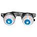 Blue Panda 12 Count Glasses, Scary Disguise Eyeball Glasses, Silly Party Favors, and Gag Gifts for Halloween, April Fools Day and Themed Party, 4.7 x 1.7 x 4.9 inches