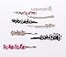L.A. Girl Matte Pigment Gloss Set of 3 with Glamorous Hair Pin and 3 curl max packets (Fantasy, Dreamy,Fleur)