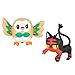 Battle Action Figure, Rowlet vs Litten