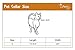 PUPTECK Soft Nylon Puppy ID Collar Adjustable Breakaway Whelping Litter Collars with Record Keeping Charts