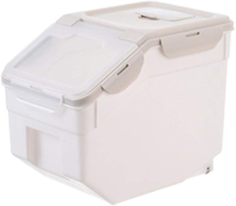 UNWSTYU Pet Food Storage Dog Food Containers Box Cereal Containers Transparent Store Tank