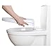 Bio Bidet A5 Stream - Non Electric Bidet Toilet Seat, for Elongated Toilet, Dual Nozzle, Unified Brass Valve, Inlet and T-Valve - Easy to use Chrome Plated Side Lever, DIY Installation