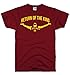 DirtyRagz Men's RETURN OF THE KING LeBron James T-shirt MAROON