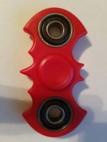 NBS Fidget Toy Hand Spinner Batman Style. RED.