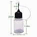 JOYWEE (30 Pack, 5ml) Needle Bottle dropper bottle eliquid bottle liquid bottle squeeze bottle Steel Needle TIP Dropper Bottle