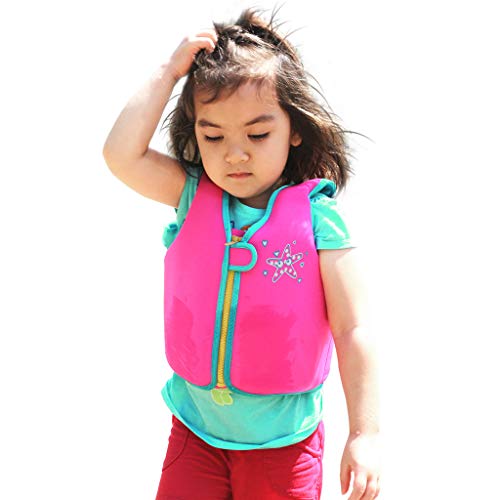 IvyH Kids Life Jacket,Children Swim Vest Float Jacket Swimming Training Buoyancy Aid with Armbands