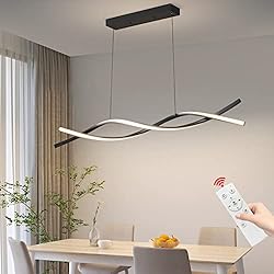Mikeru Modern Pendant Lights Kitchen Island, 47inch