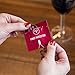 Big Betty Pinot Protector Wine Bottle Stoppers - 6 Pack of 100% Food-Grade Nitrile Stoppers for Glass Wine & Beverage Bottles - Functional & Funny Gift for Wine Lovers - Red