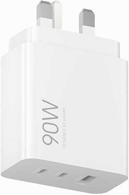 90W Hypercharge Power Adapter 3 Porte Caricatore da parete EU