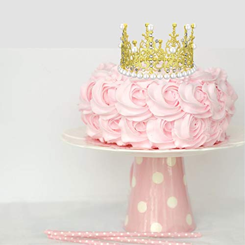 Ambari Crown Cake Topper Decoration Royal Party Decor Game