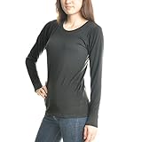 Angelina Women's Fleece Lined Long Sleeve Thermal Top