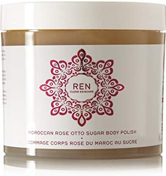 REN CLEAN SKINCARE Moroccan Rose Otto Sugar Body Polish, 330ml