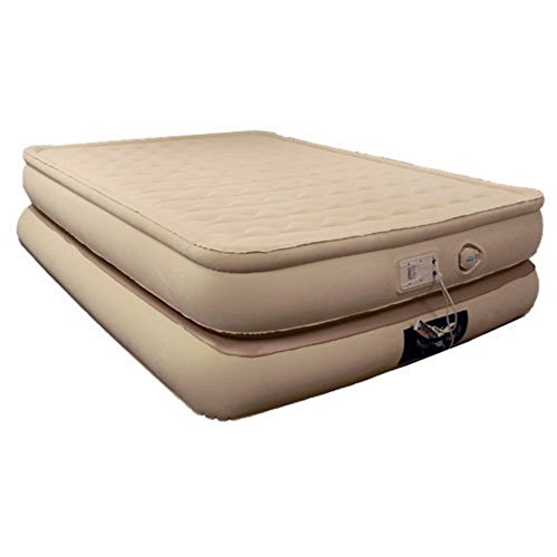 Buy AirMattress. This Raised Blow Up Airbed w/Iflex & Built in Electric Pump for Rest, Deep y