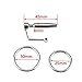 YuenaCare #0016 Stainless Albert Urethral Sound Through Hole Urethral Plug