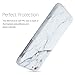iPhone 6 Plus Case,iPhone 6s Plus Case,VIVIBIN White Marble for Men Women Girls Kids Clear Bumper Best Protective Soft Silicone Rubber Matte TPU Cover Slim Fit Phone Case for iPhone 6 6s Plus